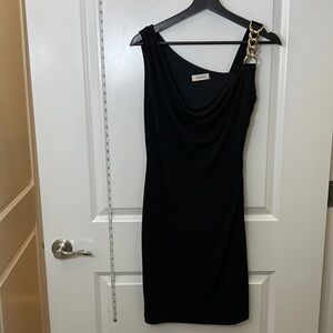 Calvin Klein Dress with Gold Chain Strap